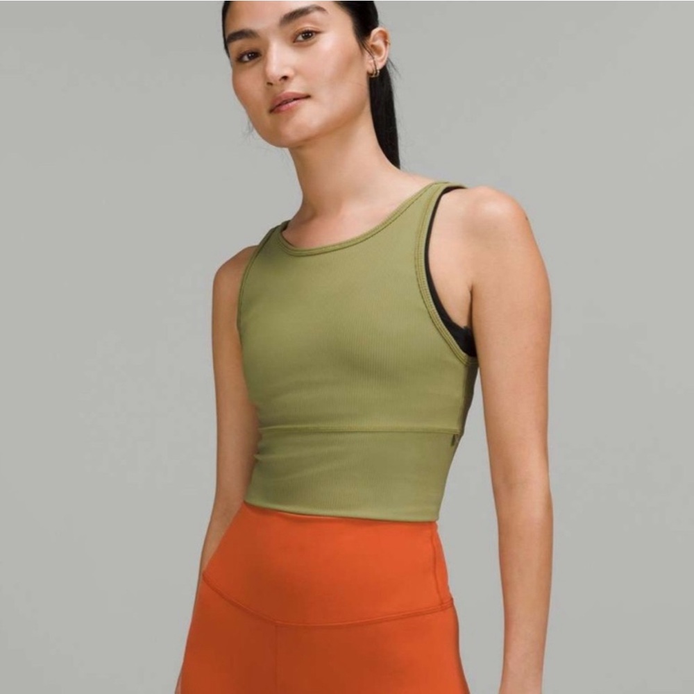 Lululemon Athletica Power Private Ribbed Tank Top